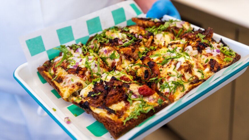 Bookie’s Pizza claims first retail spot at downtown’s Anton Pacific complex