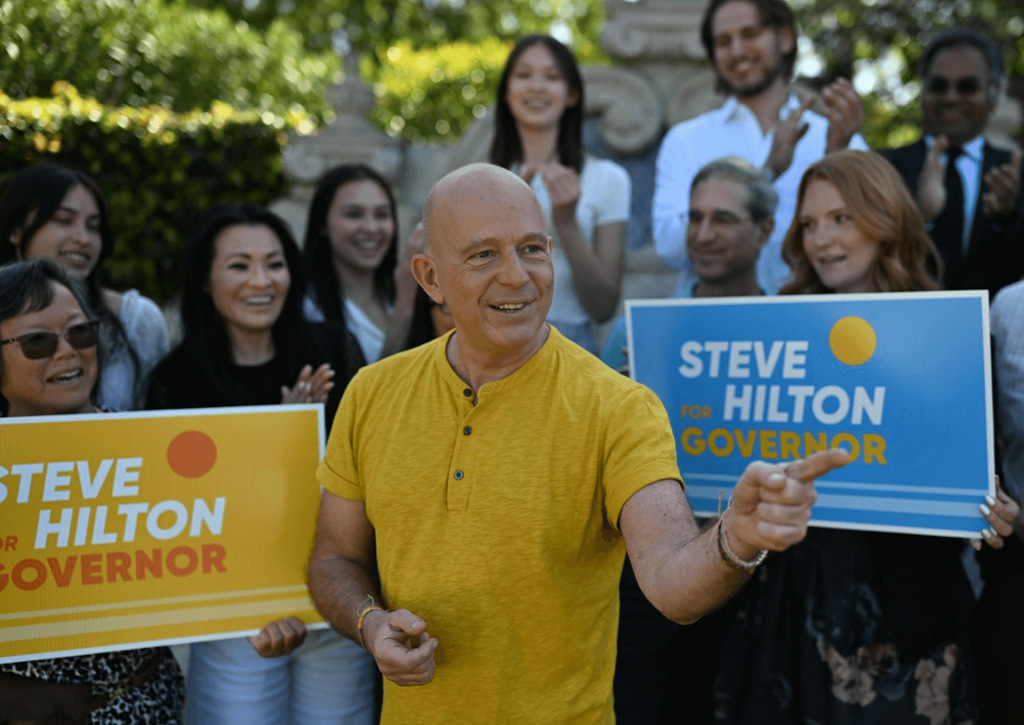 Republican Steve Hilton leads California governor fundraising as large ...