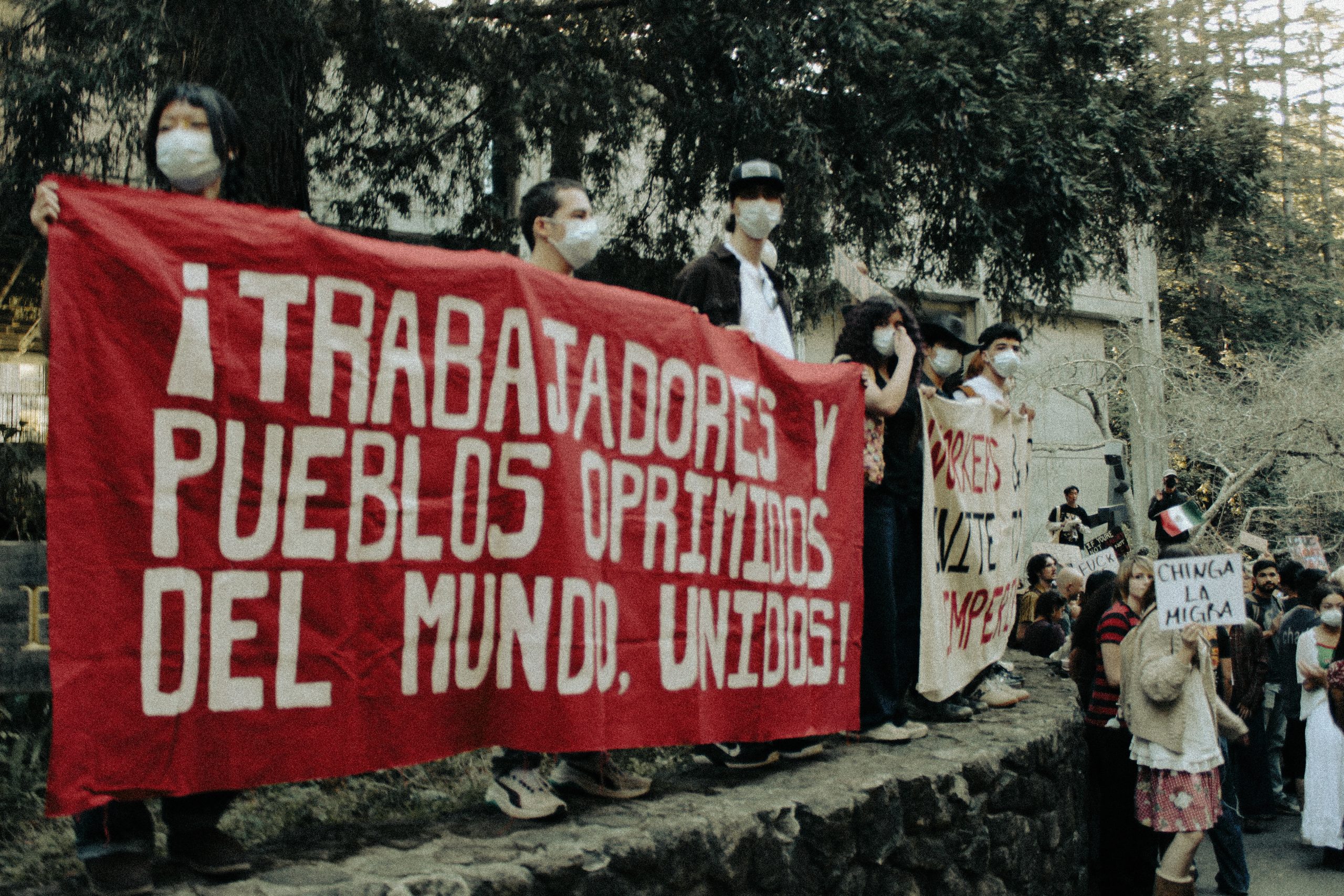 UCSC students rally against ICE raids, Trump’s military attack on Venezuela